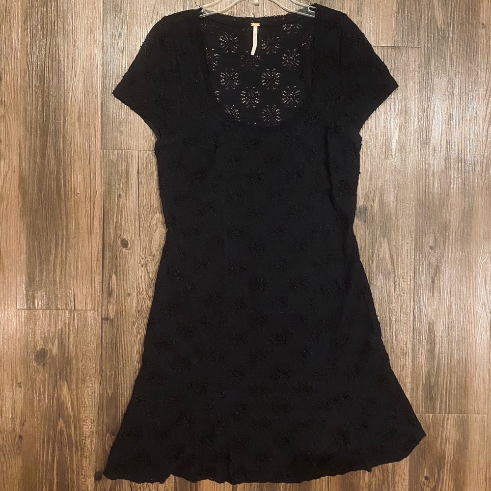 Free People Dress - Embroidered Floral